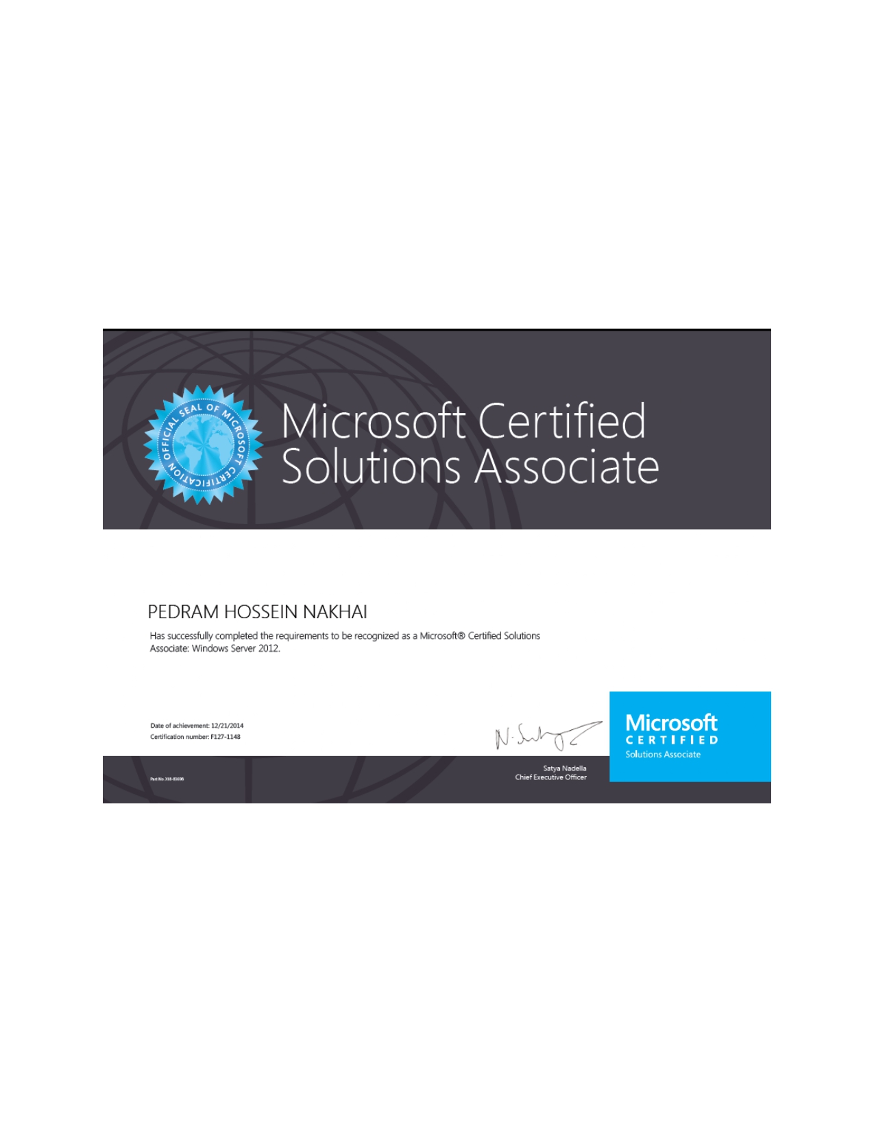Certificate 12