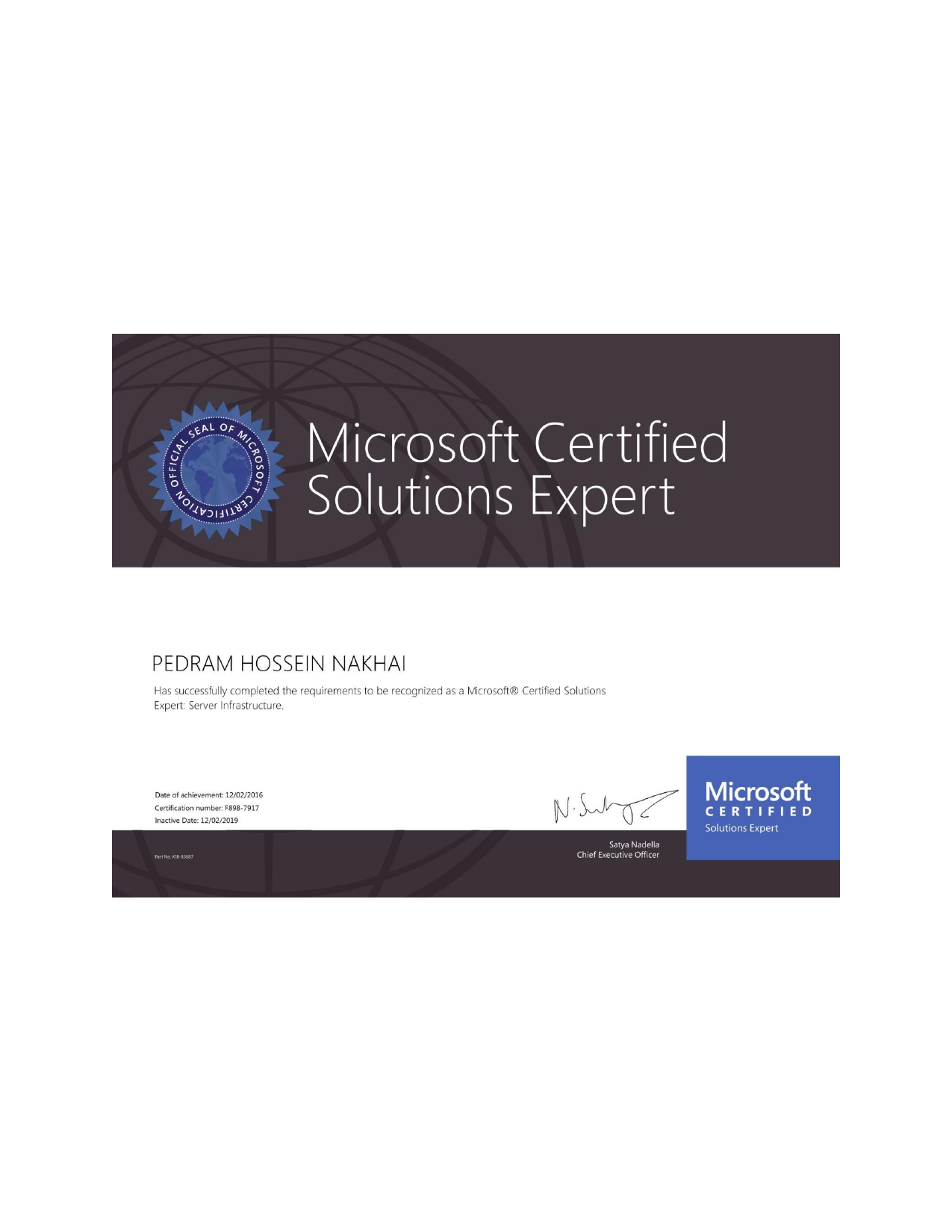 Certificate 2