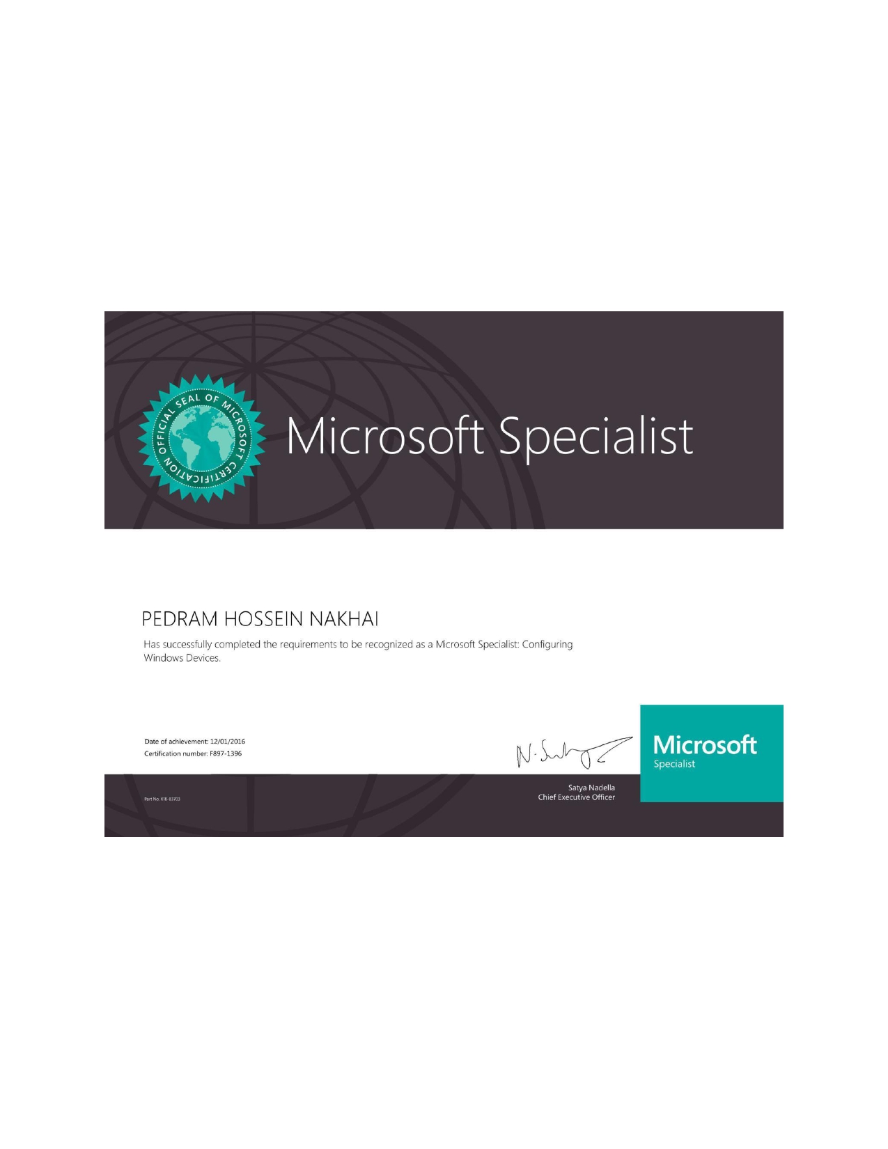 Certificate 4