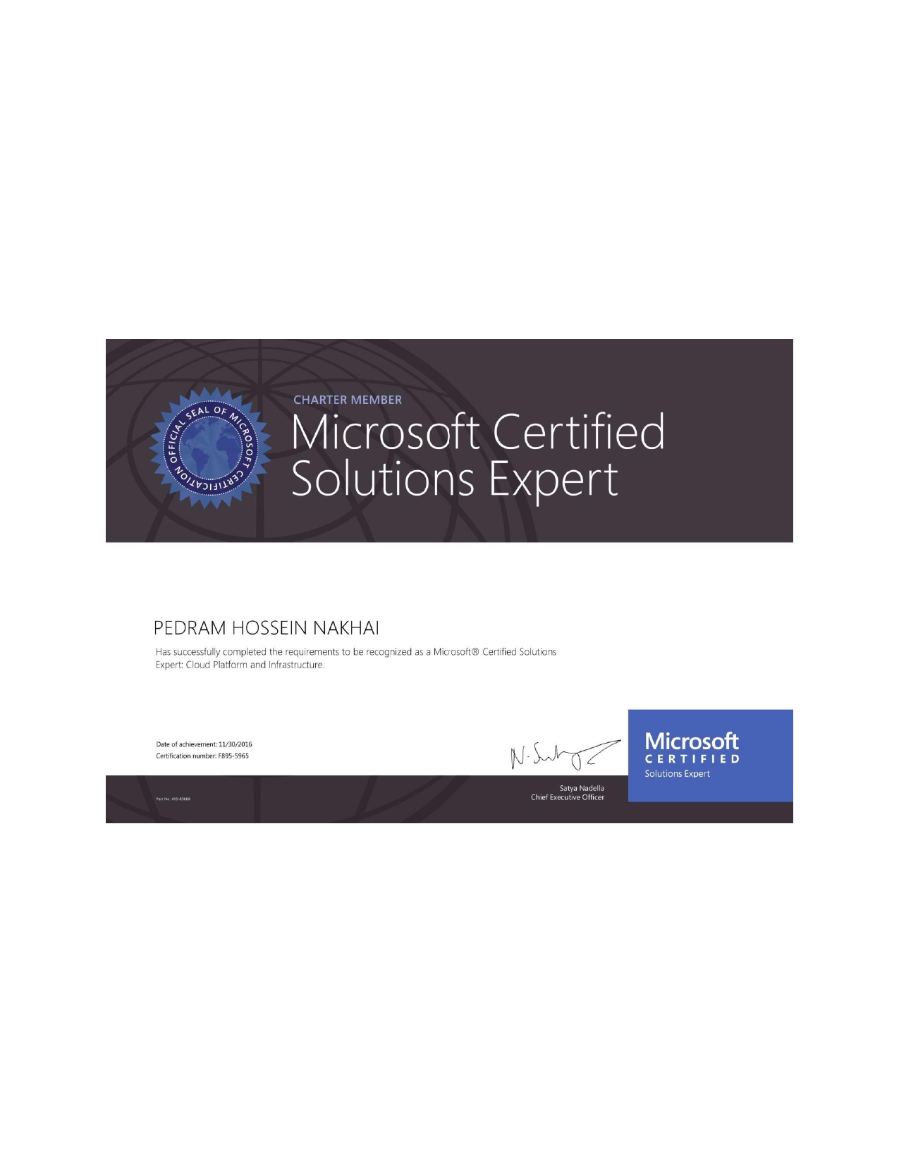Certificate 8